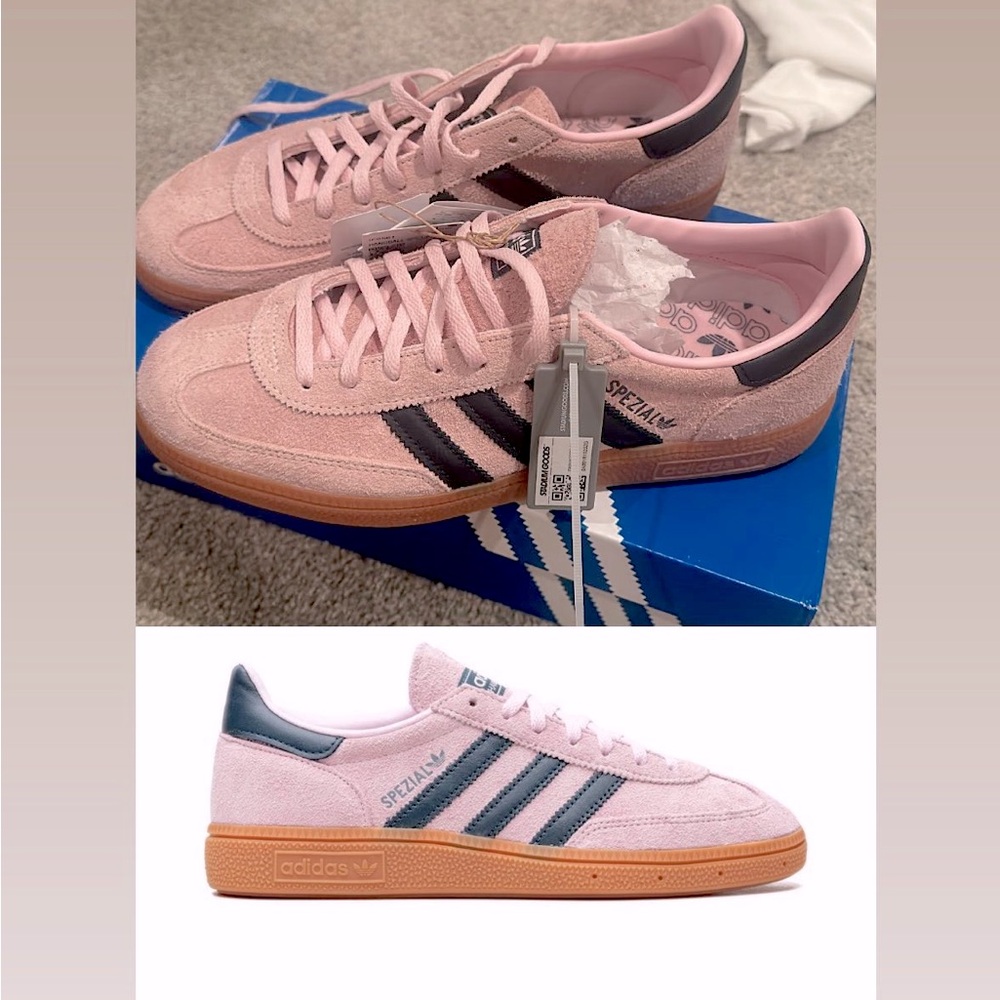 NWT ADIDAS Handball Spezial “clear pink” sneakers